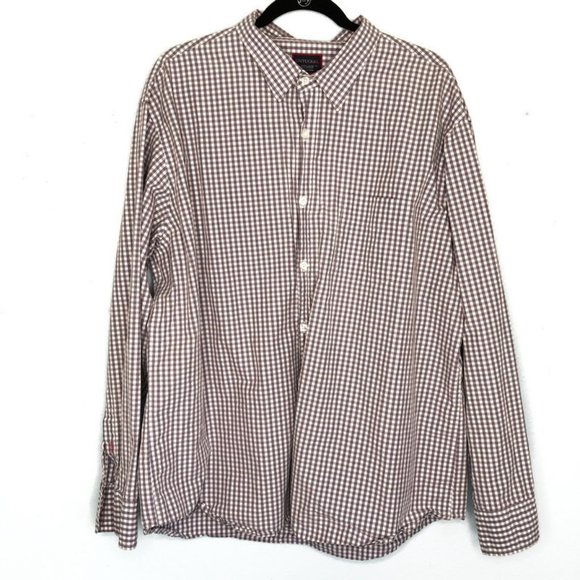 UNTUCKit Other - UNTUCKit Plaid Gingham Button Down Shirt 100% Cotton XXXL / 3X Men's Shirt